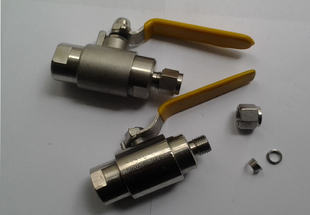 不锈钢卡套球阀G1/2-Φ14